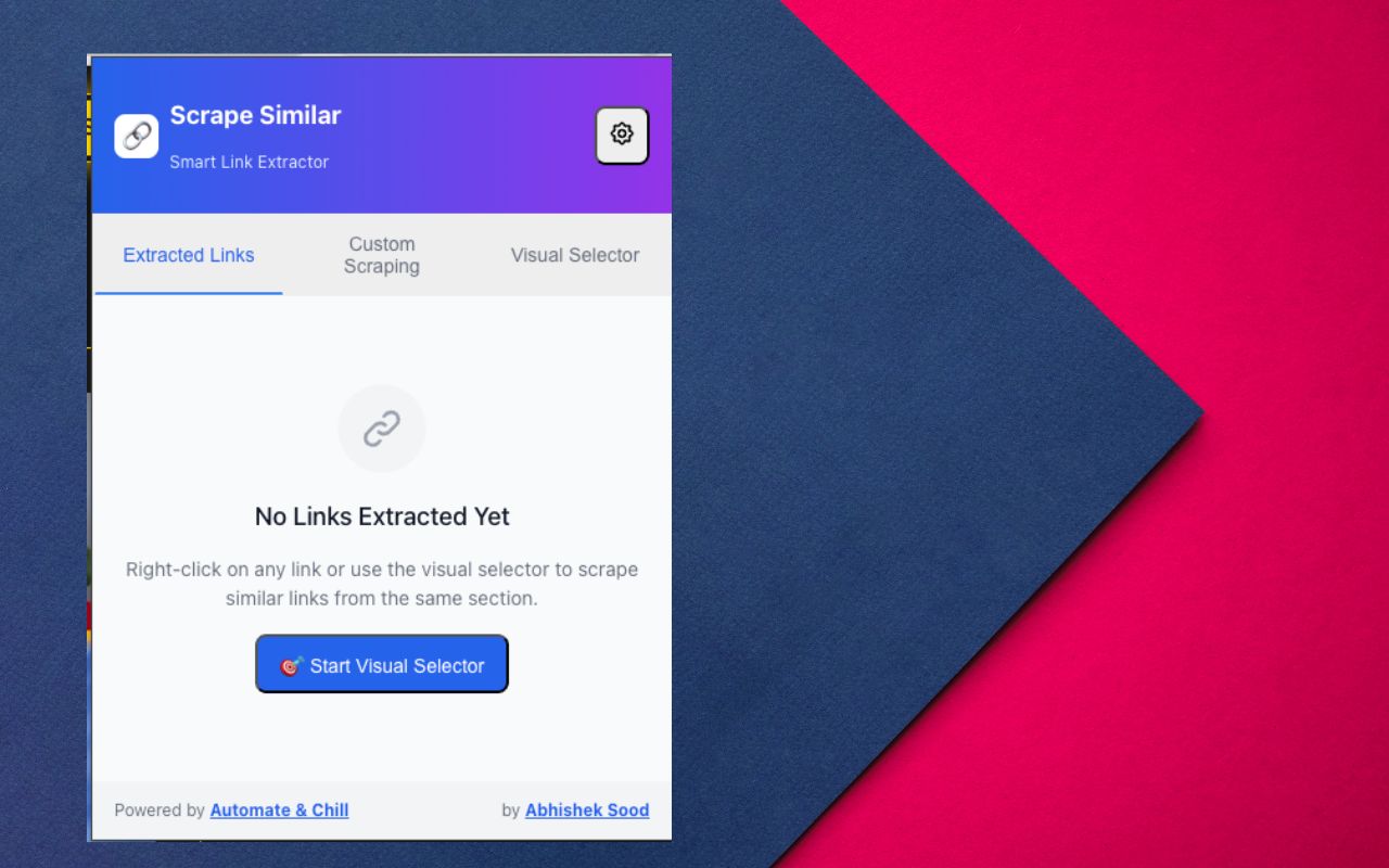 Right-click context menu integration